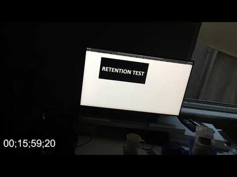 30 Minutes of Dell UltraSharp 32 U3219Q Image Retention Test