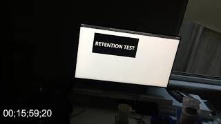 30 Minutes of Dell UltraSharp 32 U3219Q Image Retention Test