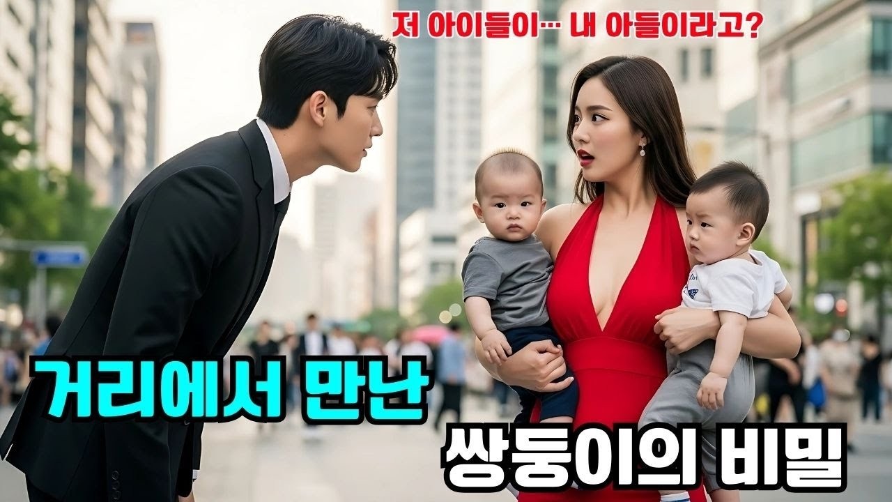 억만장자는 쌍둥이 소년과 구걸하는 여자를 보기 전까지 자식이 있는 줄 몰랐다!