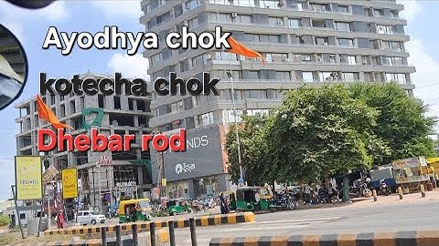 Ayodhya chok to dhebar rod / rate garbi ni seva / #vlog #minivlog #rajkotvlog #rajkot #travelblog 