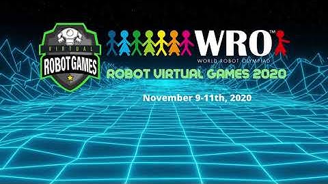 Closing Ceremony WRO Robot Virtual Games 2020
