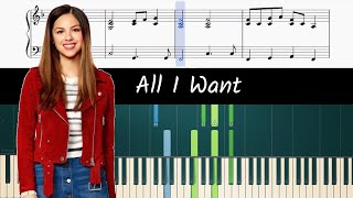 Olivia Rodrigo - All I Want (High School Musical) - Piano Tutorial