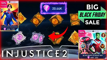 [ HUGE BLACK FRIDAY SALE ] unlocking beast boy AND black manta and 5* GOSSG  [ injustice 2 Mobile ]
