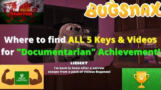 Bugsnax - Where to find ALL 5 Videos for "Documentarian" Achievement/Trophy!