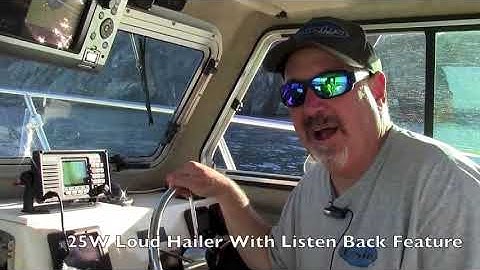 Si-Tex MDA4 AIS VHF Radio Video