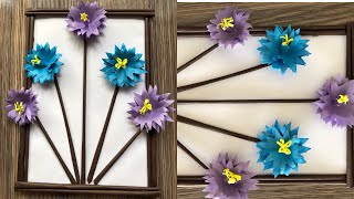 paper craft ideas | hand craft work at home with paper | paper craft flowers