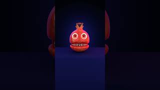 Monster Pomegranate blast || Animated loop || #blender #animation #monster #loop #viral #3d #shorts Monster Pomegranate blast || Animated loop || #blender #animation #monster #loop #viral #3d #shorts