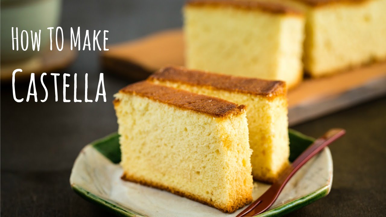 Cake Castella Ou Kasutera Dessert Japonais Cake Castella Ou Kasutera Dessert Japonais