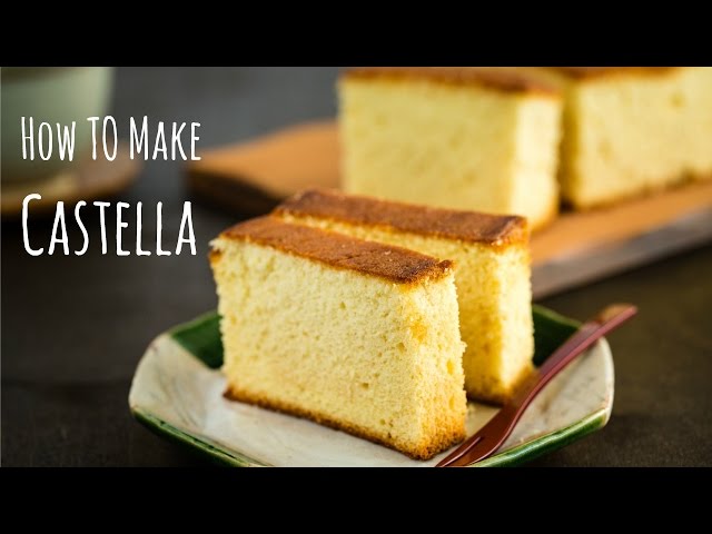 How to Make Castella (Recipe) カステラの作り方（レシピ） - YouTube
