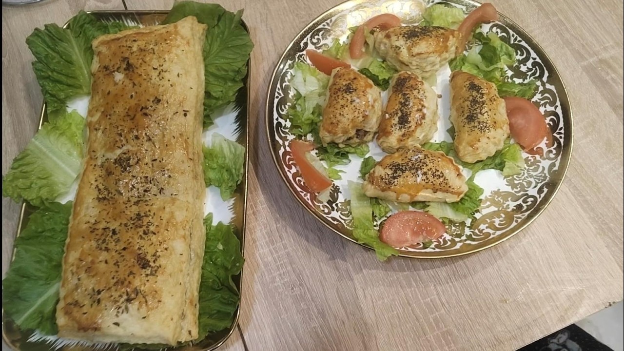 احسن و اسهل مملحات بالعجينة المورقة😍😍🔥🔥👌