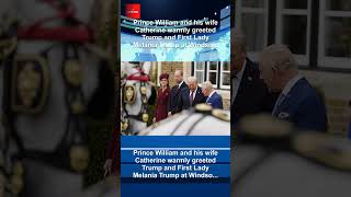 Trump gets royal treatment on UK state visit: Kate Middleton and Prince William greet the US Pres...