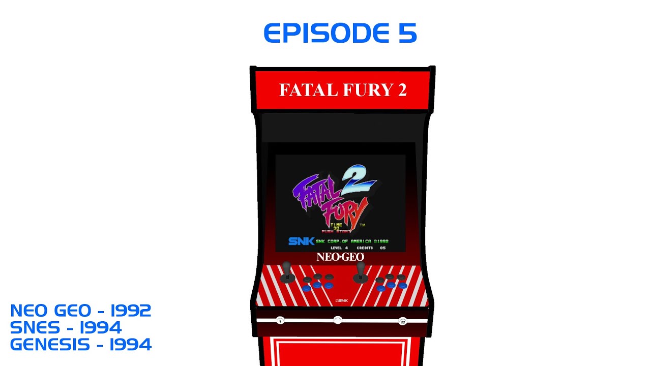 Fatal Fury 2 - Neo Geo Vs SNES & Sega Genesis