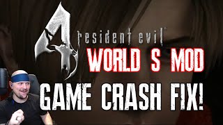 Game Crash Fix for Resident Evil 4 World S Mod! screenshot 4