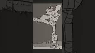 ZACHARY! ATTACK! Killer Robot Moves! 🤖🩷 | ANIMATIC SHORT #animation #scifi #robot
