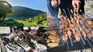 Karantinadan sonra ilk mangalımız. Mangal Yapımı Antirikot Et Mangalı