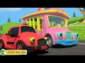 Wheels On The Bus And Vehicles, Street Vehicles for Kids, Nursery Rhymes And Kids Songs