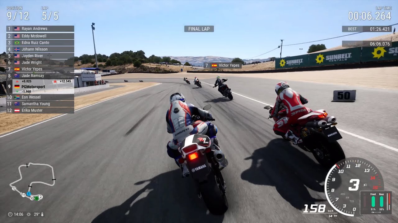 Ride 4 | Laguna Seca | Yamaha YZF-R7 | Onboard - YouTube