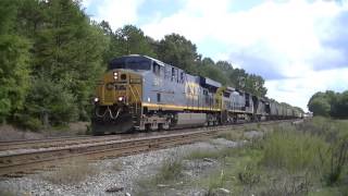 CSX SB Empty Grain Train SE Marshville