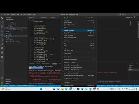 create the Apple logo using Python's turtle module