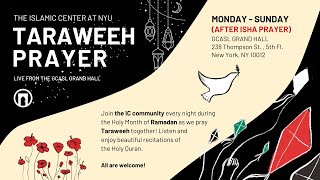 Taraweeh Prayer Ramadan 2024 Night 23 4.1.2024