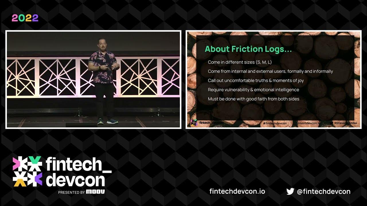 fintech_devcon 2022 The developer feedback experience friction