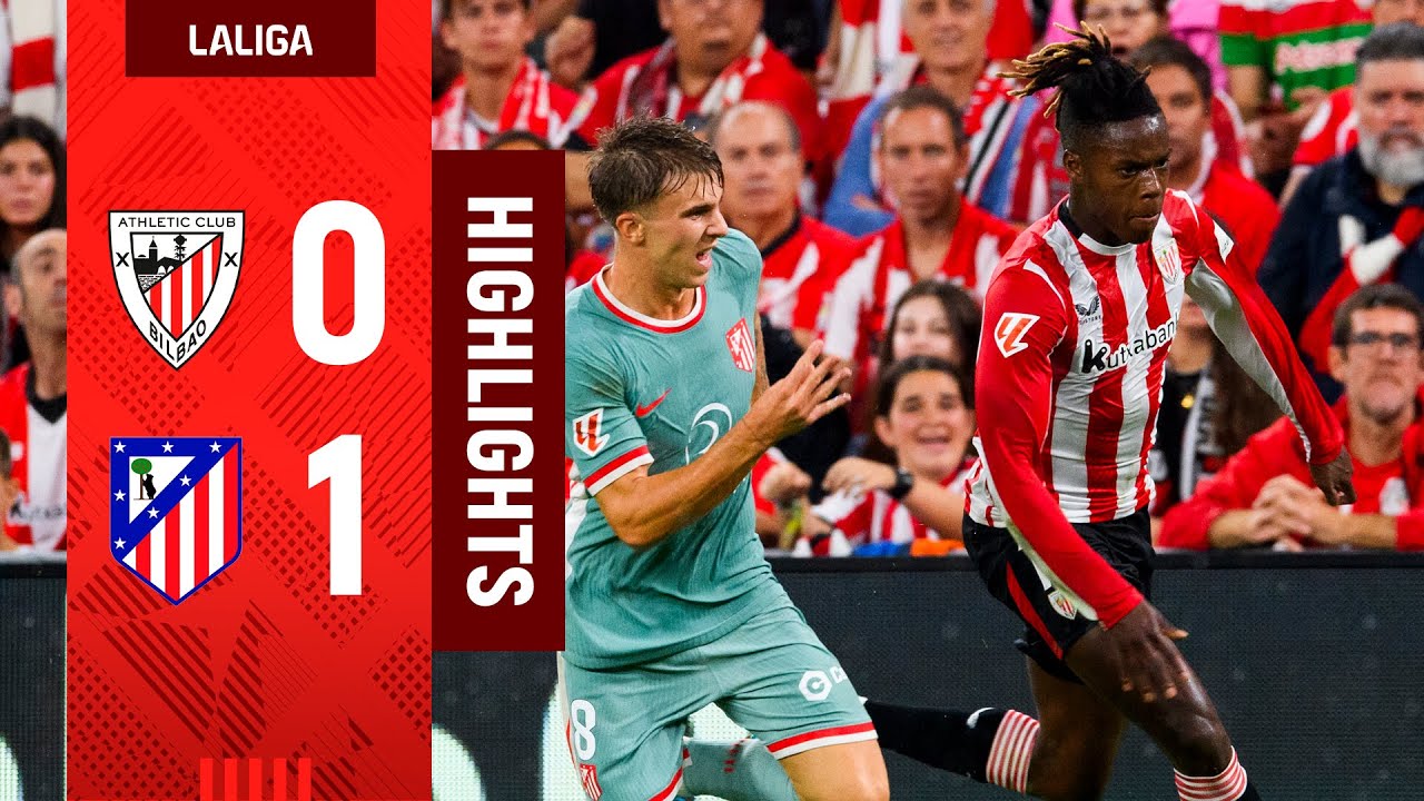 RESUMEN | Athletic Club 0-1 Atlético de Madrid | LaLiga EA Sports 2024 ...