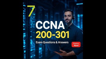 7. CCNA (Cisco Certified Network Associate ) 200-301 exam questions #ccna #cisco #ccna200301 #ccnp