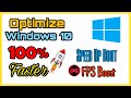 How to Optimize Windows 10 For Gaming | Speed up Boot  | Boost Game FPS | Speed Up PC  | Pappo Bhai