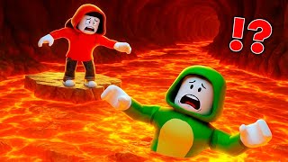 JJ and Mikey Escape Volcano !? (Maizen Roblox)
