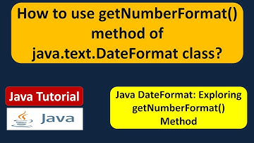 How to use getNumberFormat() method of java.text.DateFormat class?