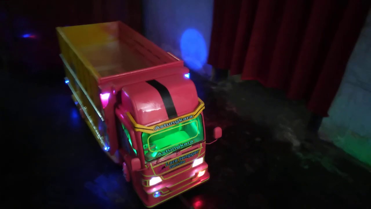  Miniatur  truk  canter YouTube