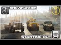 SnowRunner - Michigan Multiplayer (Ep 1) - Getting Started