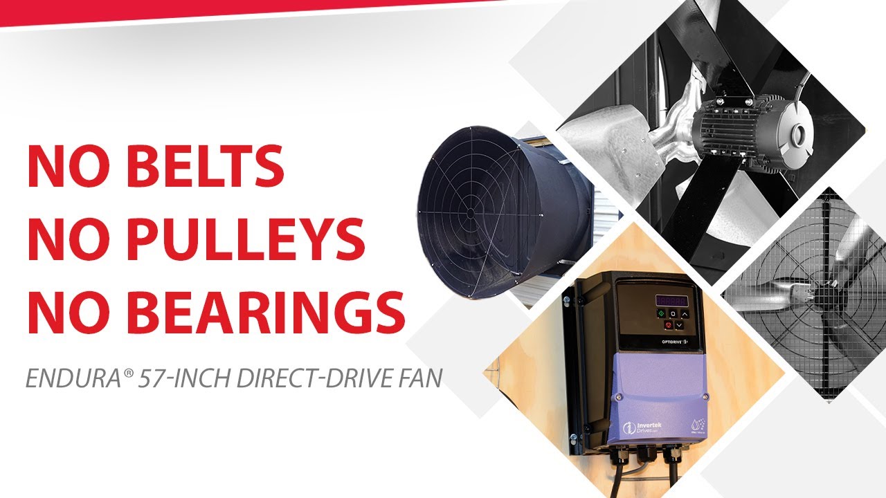 Chore-Time's ENDURAMAX™️ 57-Inch Direct-Drive Fan