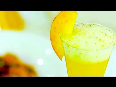 champagne-cocktail:-peach-&-basil-bellini---gluten-free-with-alex-t