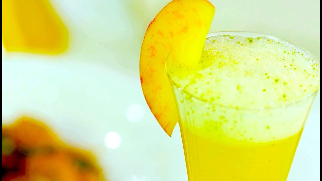 Champagne Cocktail: Peach & Basil Bellini - Gluten Free with Alex T