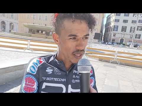 Natnael Tesfatsion - Interview at the finish - Giro dell'Appennino 2022