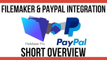 FileMaker PayPal Integration -FileMaker Video Training-FileMaker PayPal Integration Training