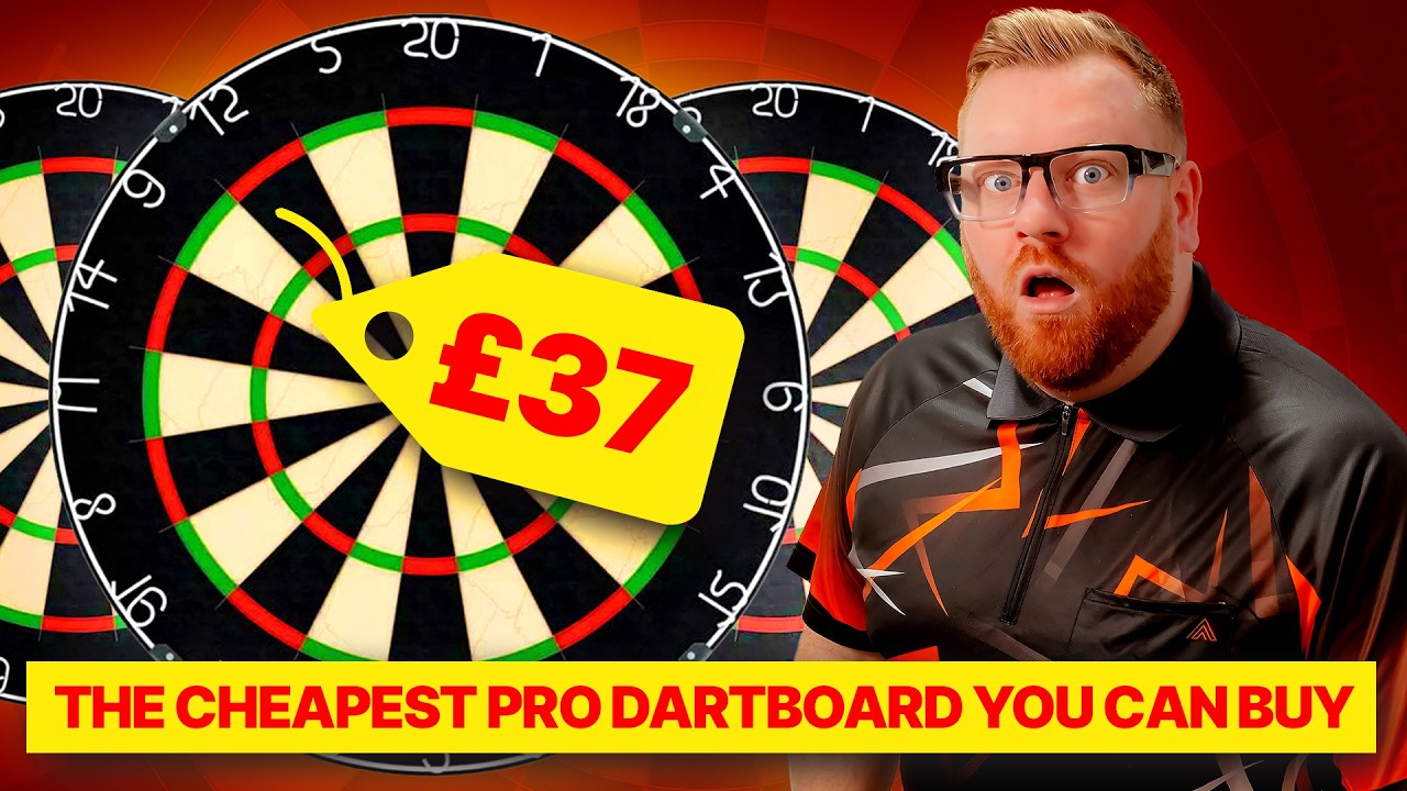BETTER THAN A BLADE 360??? CHEAPEST PRO DARTBOARD