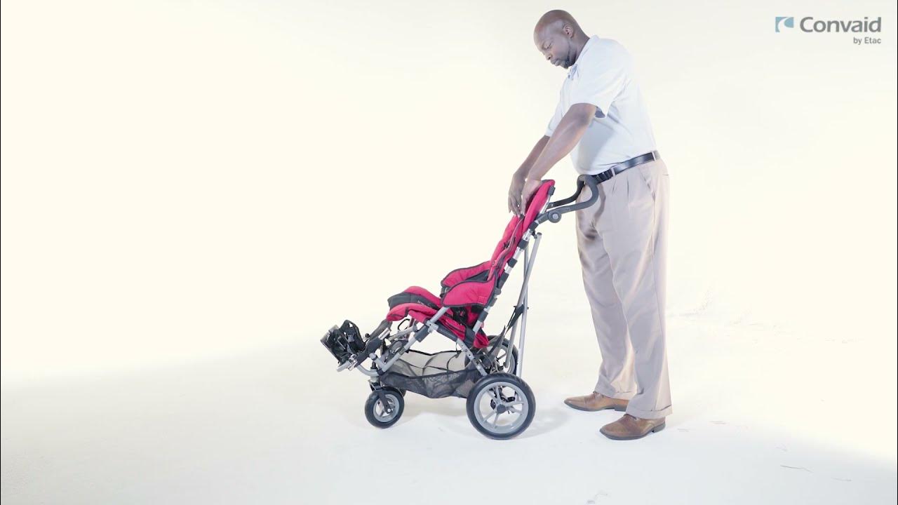 Convaid Cruiser How to attach the headrest extension YouTube