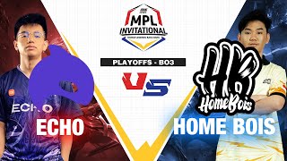 ECHO vs HOMEBOIS | Game 3 | ONE Esports MPL Invitational 2023 Day 3 | Playoffs