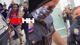 Offset Arrested by Police At A Trump Rally!