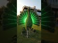 The Living Topiary Peacock Ascension #ai #aishorts