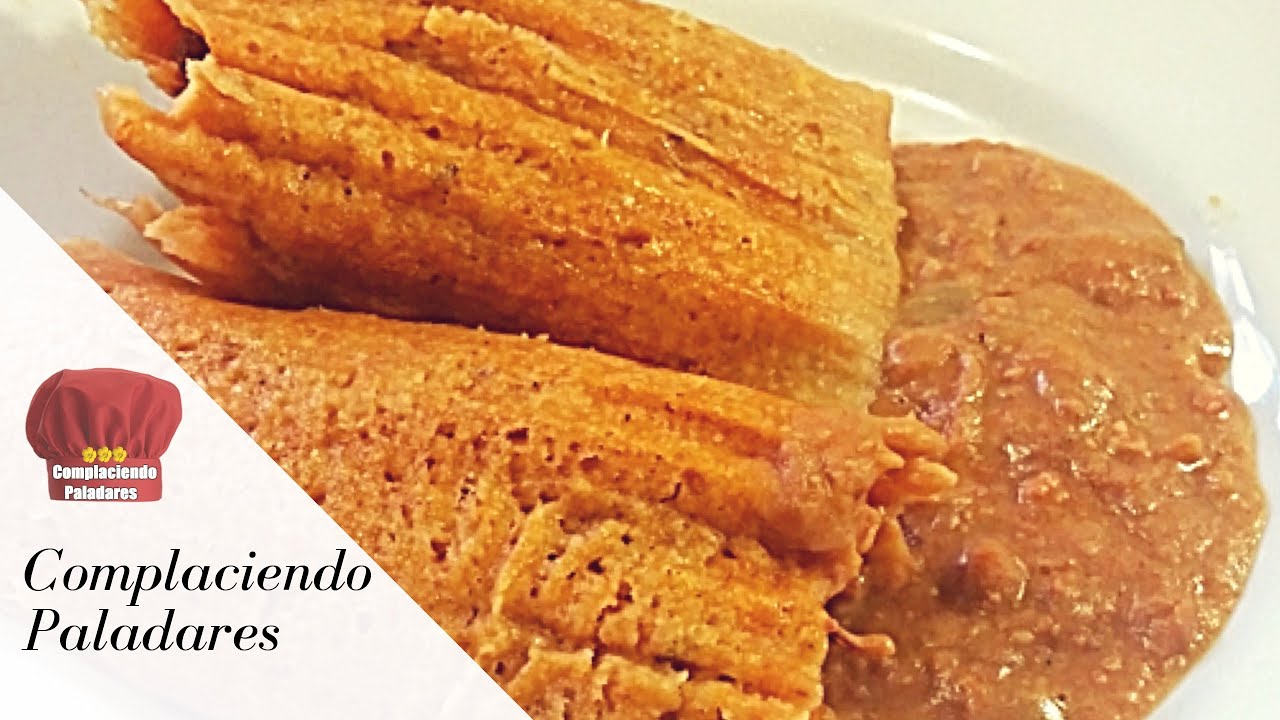 TAMALES DE PUERCO EN CHILE COLORADO PALADARES YouTube