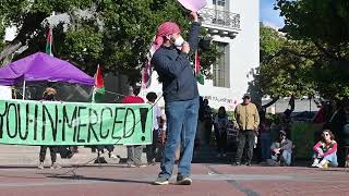 UC Berkeley Free Palestine negotiator explains Chancellor Carol Christ's statement