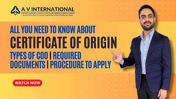 DGFT COO | Certificate of Origin | All You Need To Know