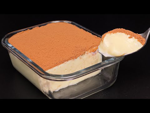 Kein Backen und Mehl! Hausgemachtes Dessert in 5 Minuten, von dem ich nie mde werde, es zu essen!