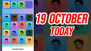 19 October 2024 Major Puzzle Game 100% Solved | Major Puzzel Durov Combo 19 October | Trick Work