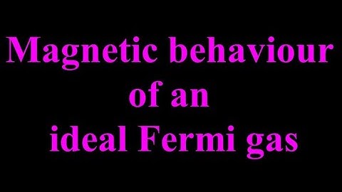 Statistical Mechanics 31 reference R K pathria- Pauli Paramagnetism