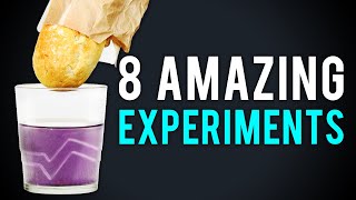 8 NEW Crazy Experiments that look like Magic! Amazing Science, Chemical &amp; Physics Tricks Compilation