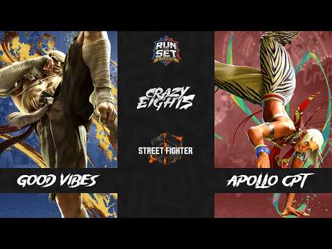 SF6 🔥GOOD VIBES (Sagat) vs APOLLO CPT (Elena) 🔥 Street Fighter 6